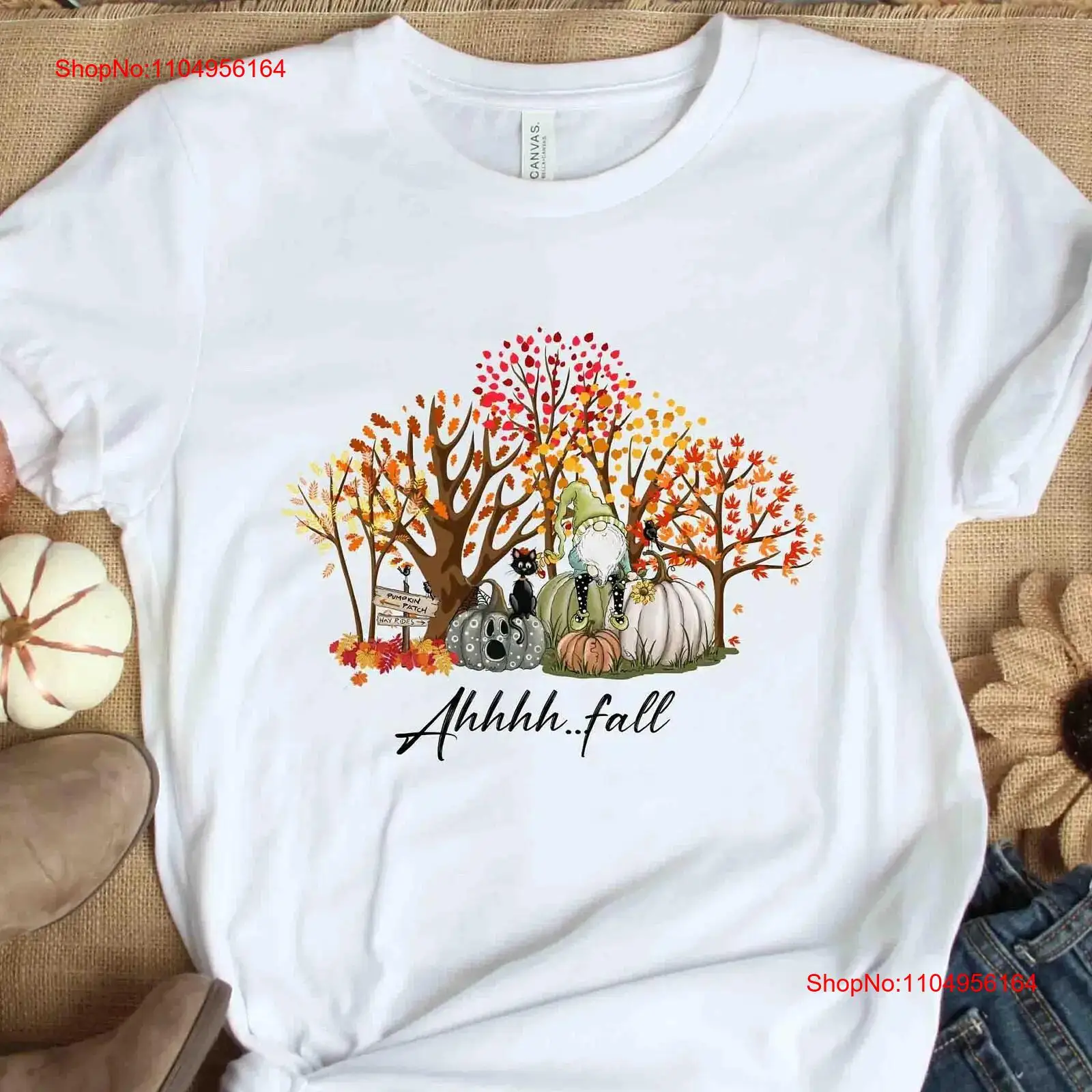 Vintage Vibes Fashion - Ahhh Fall T Shirt Pumpkin Girl