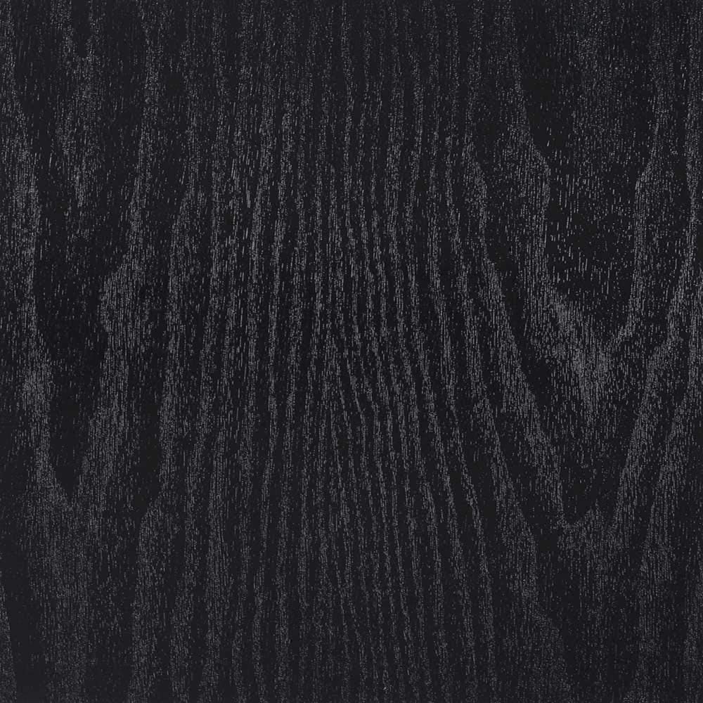 Vintage Fashion Wallpaper - 1Roll Black Waterproof Self-Adhesive Wood Vinyl