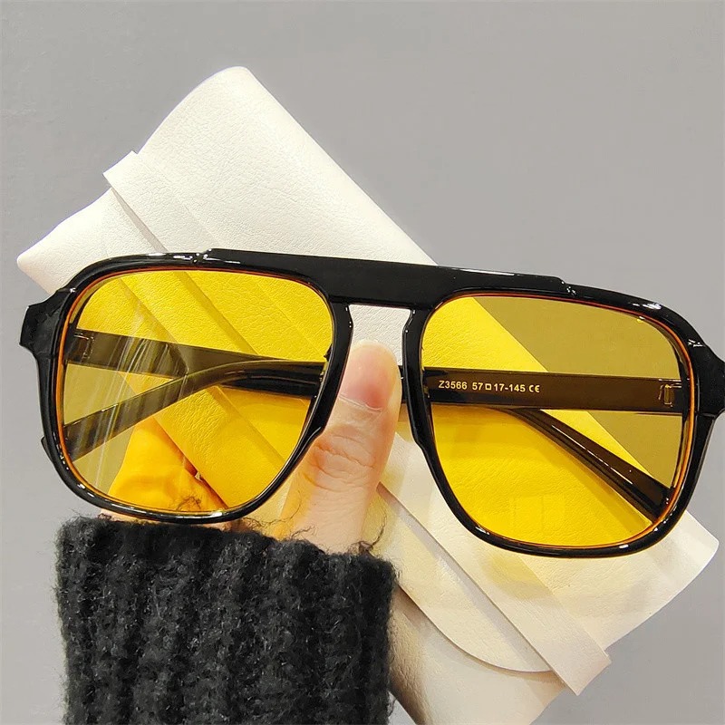 Vintage Fashion Images - New Oversized Frame Sunglasses Classic Women's
