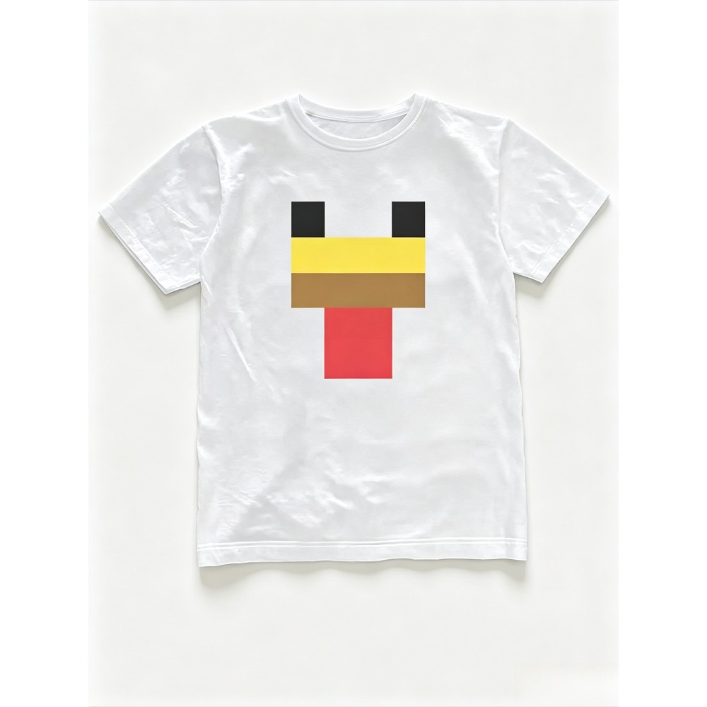 Vintage Fashion Game - Minimal Pixel Chicken Face Graphic Men