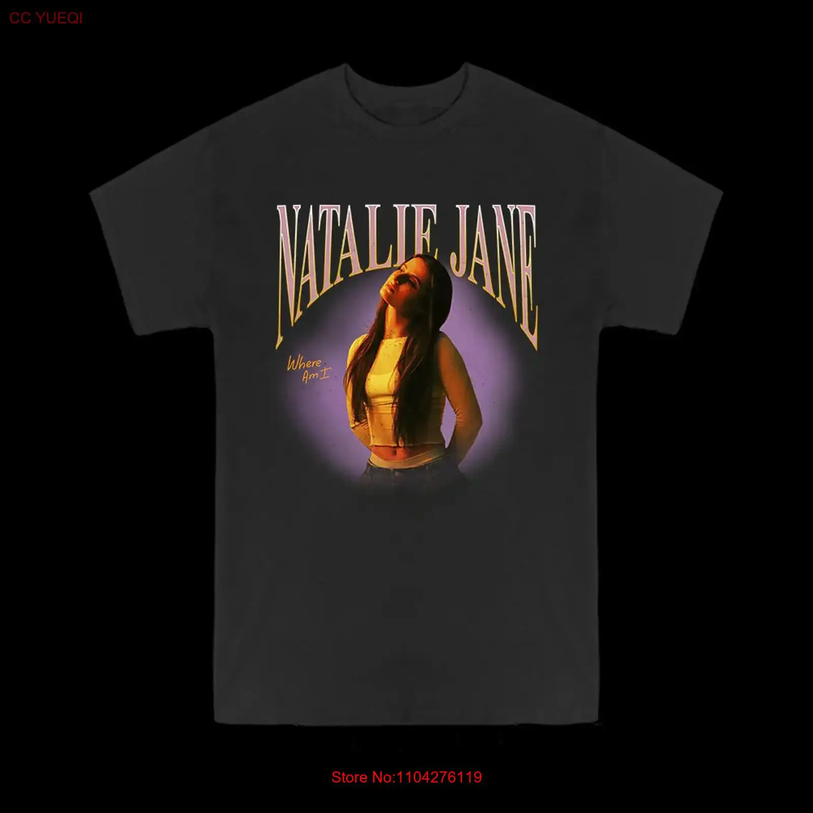 Vintage Fashion Knitwear - Natalie Jane T Shirt Size S