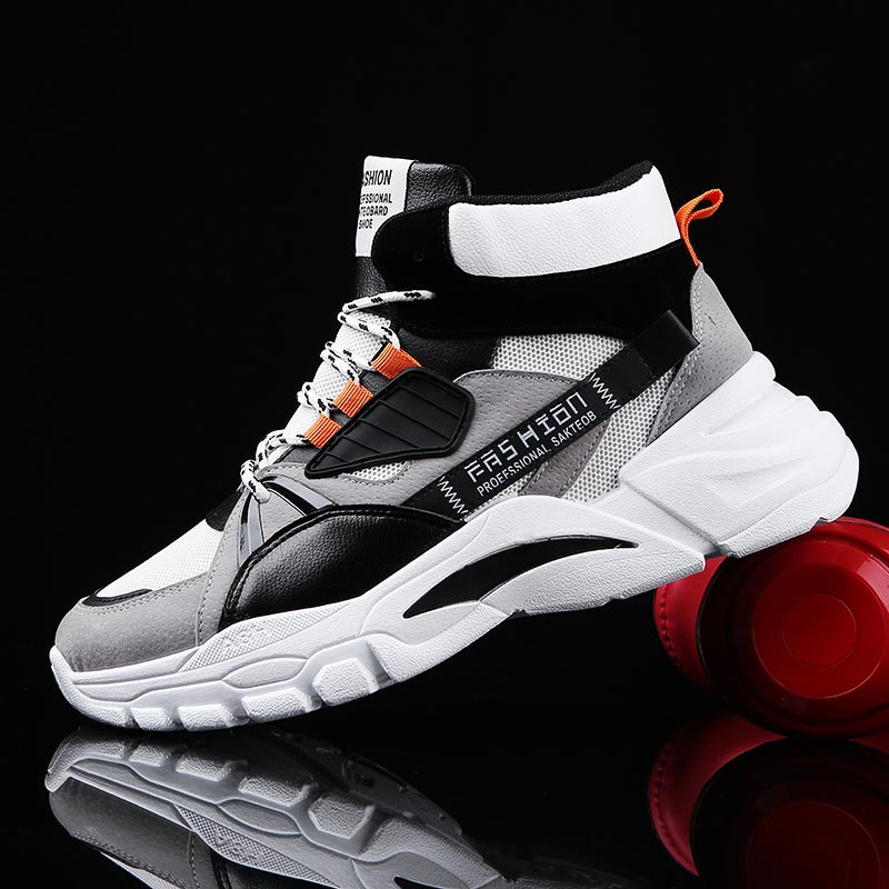 Vintage Fashion Uk - Hightop Summer Men's Sport Shoes Man