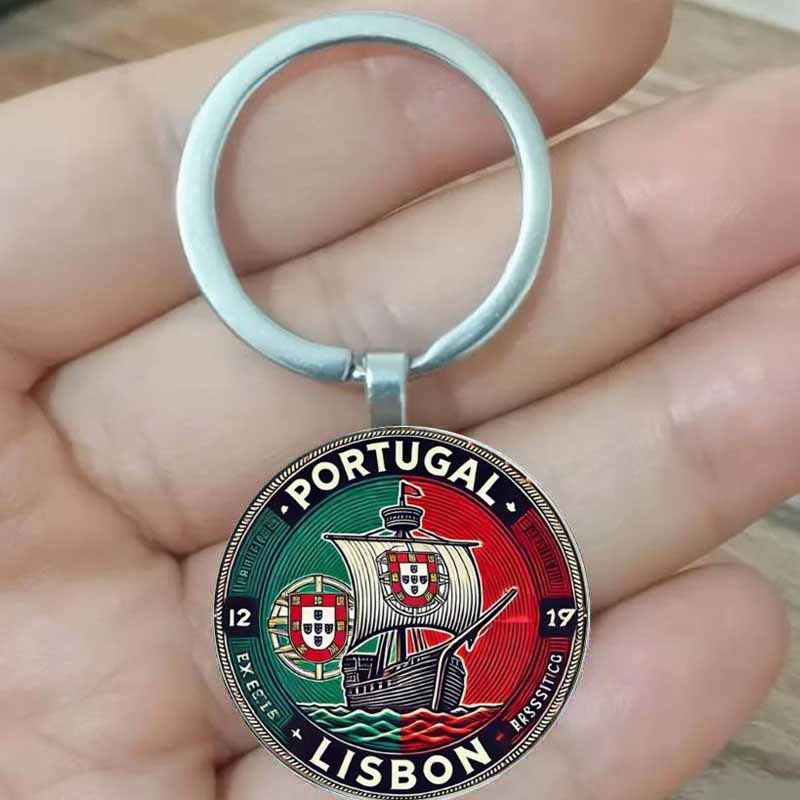 Vintage Fashion Lisbon - Vintage Lisbon Portuguese Sailing Keychain -