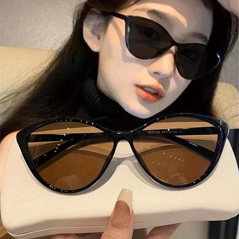 Vintage Fashion Images - 1Pc Retro Frame Cat Eye Sunglasses