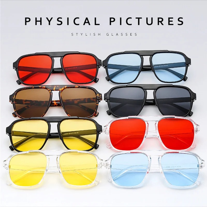 New Oversized Frame Sunglasses - Vintage Fashion Images 评论和价格