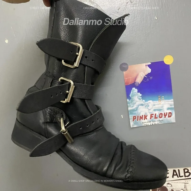 Fashion Men's Genuine Leather  - Vintage Fashion Mens 评论和价格