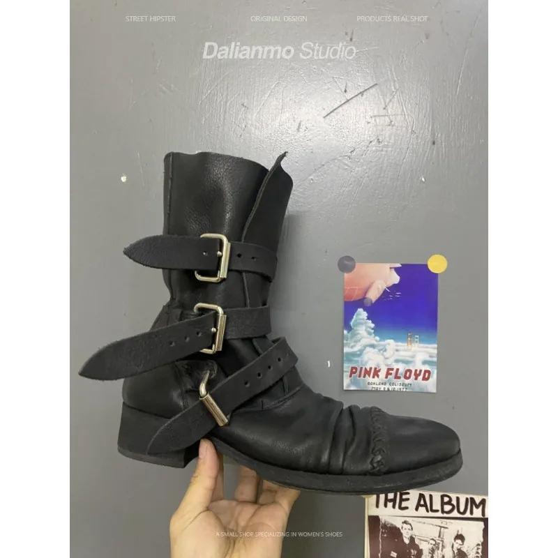 Fashion Men's Genuine Leather  - Vintage Fashion Mens 评论和价格