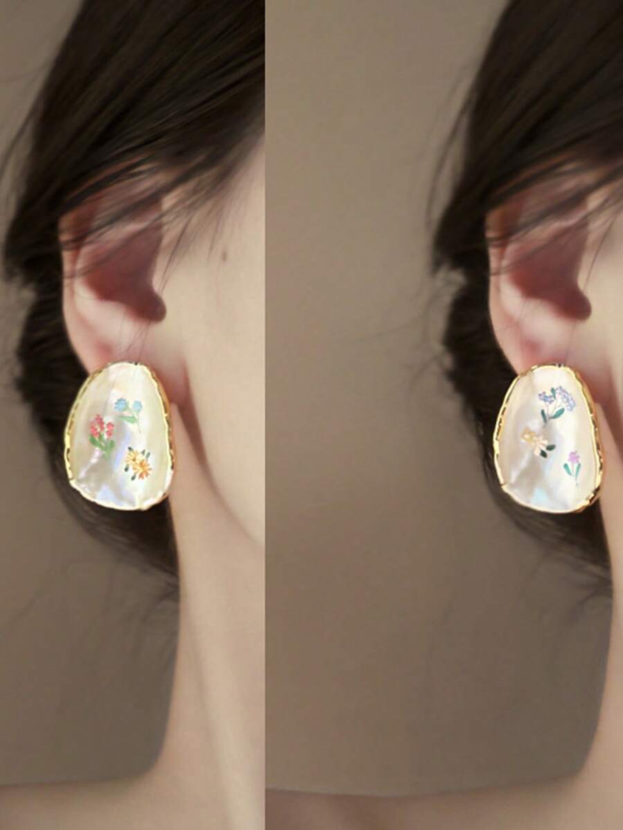 1 Pair Vintage French Dripping - Vintage Vibes Fashion 评论和价格