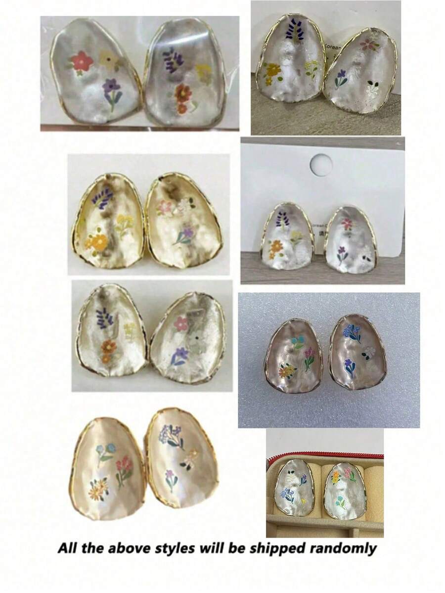1 Pair Vintage French Dripping - Vintage Vibes Fashion 评论和价格