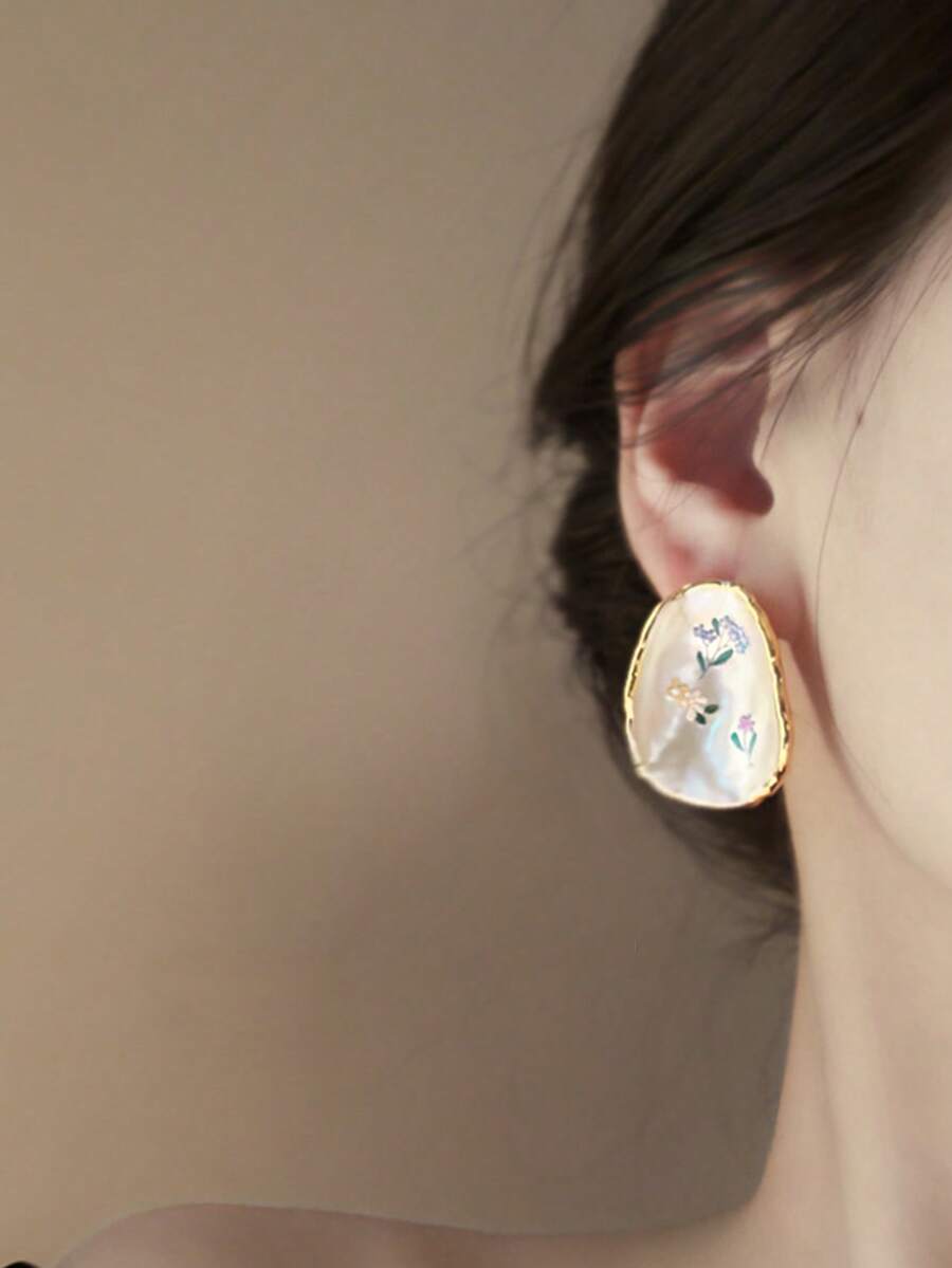 1 Pair Vintage French Dripping - Vintage Vibes Fashion 评论和价格