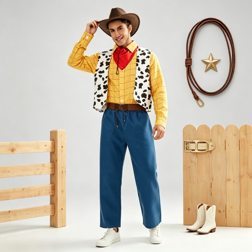 Vintage Western Cowboy Matchin - Vintage Fashion Outfits Men 评论和价格