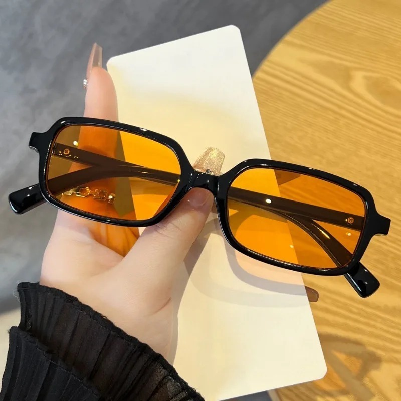 Luxurious Rectangle Sunglasses - Vintage Fashion Images 评论和价格