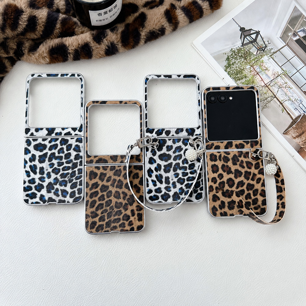 Leopard Print Folding Flip Pho - Vintage Fashion Women 评论和价格