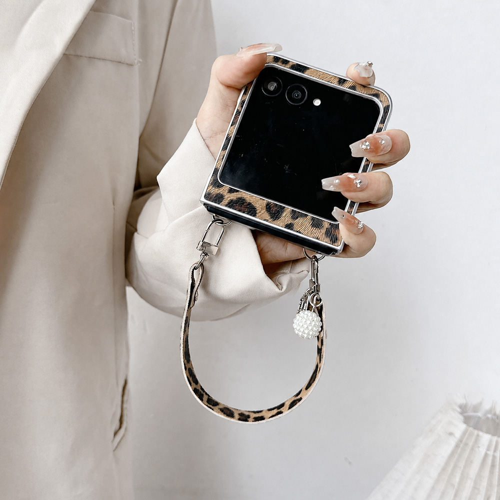 Leopard Print Folding Flip Pho - Vintage Fashion Women 评论和价格