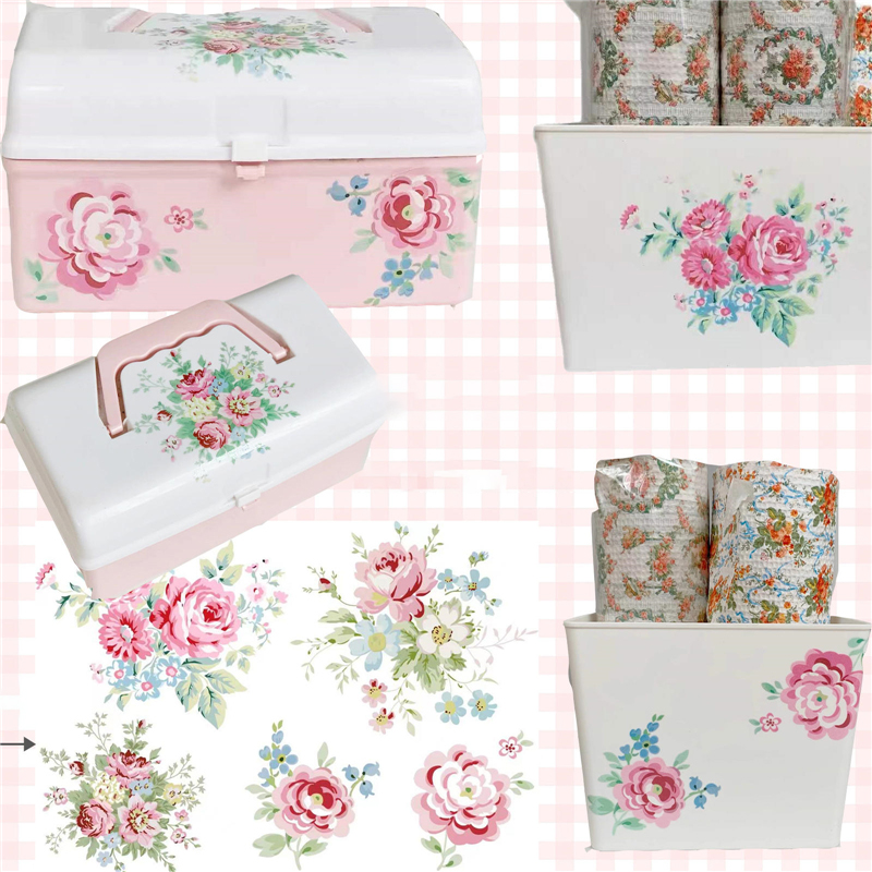 Lily of the Valley Stickers Vi - Vintage Fashion Wallpaper 评论和价格