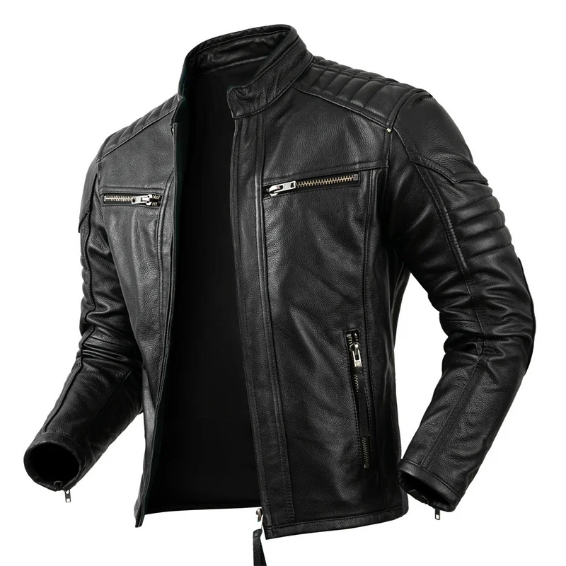 2023 New Motorcycle Causal Vin - Vintage Fashion Outfits Men 评论和价格
