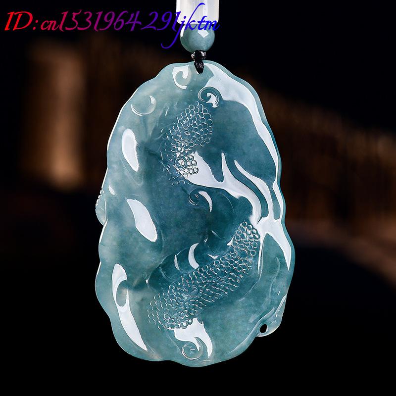 Natural Burmese Jadeite Dragon - Vintage Fashion Women 评论和价格