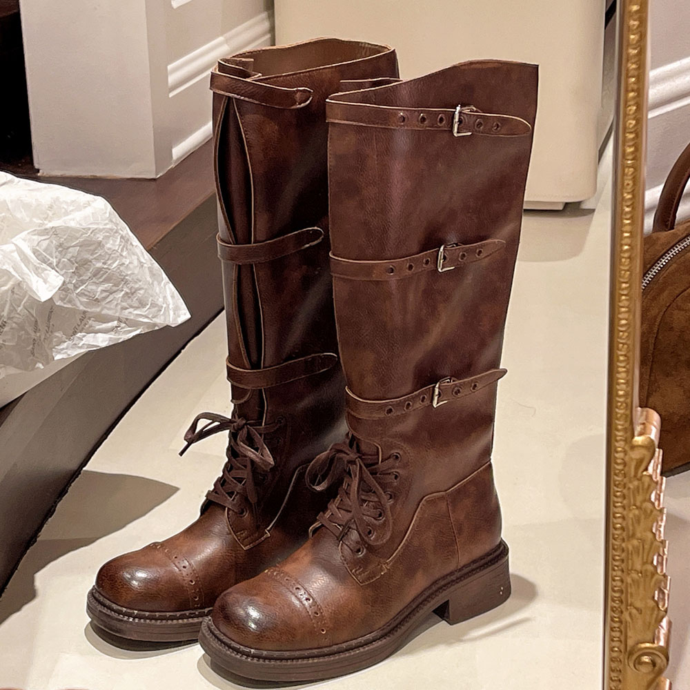 Women's Knee High Boots Vintag - Vintage Fashion Designer 评论和价格