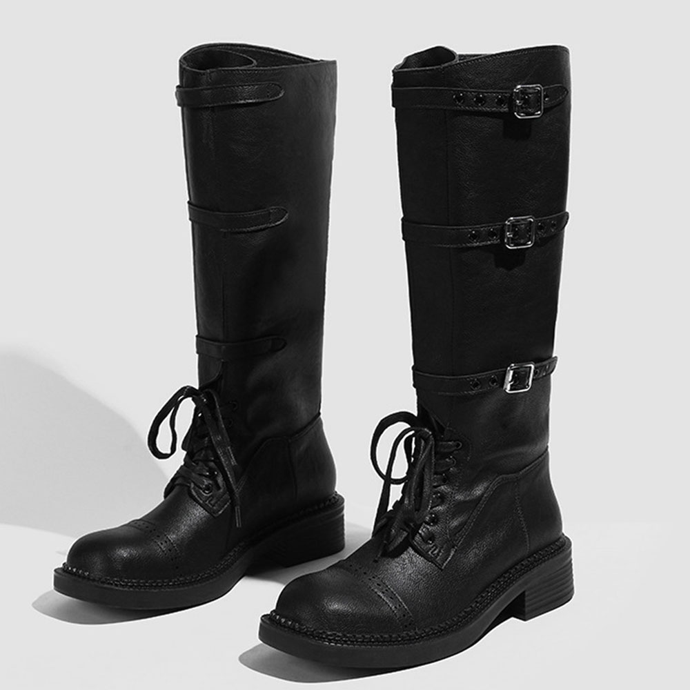 Women's Knee High Boots Vintag - Vintage Fashion Designer 评论和价格