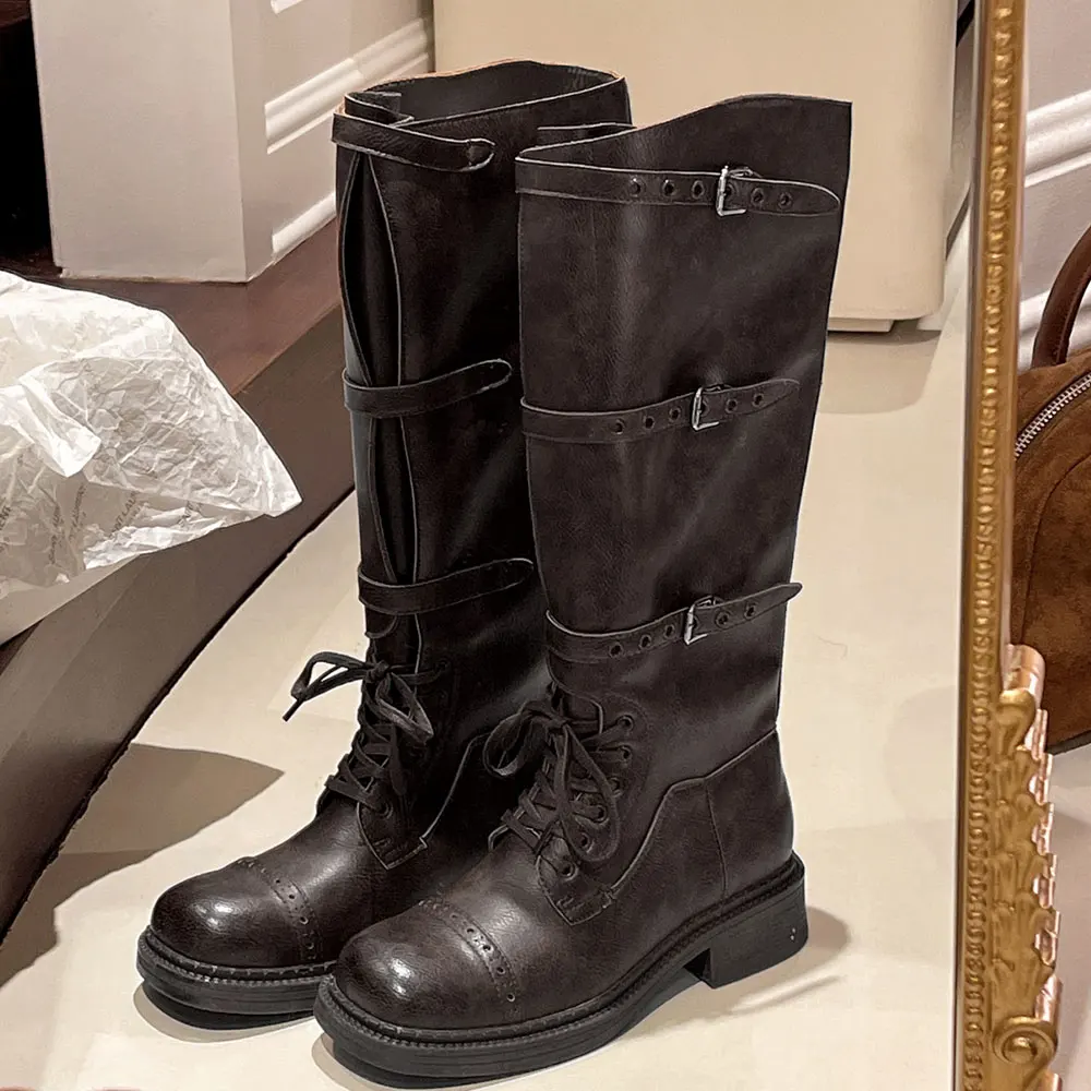 Women's Knee High Boots Vintag - Vintage Fashion Designer 评论和价格