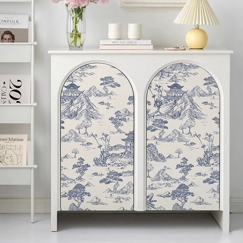 Self Adhesive Courtyard Garden - Vintage Fashion Wallpaper 评论和价格