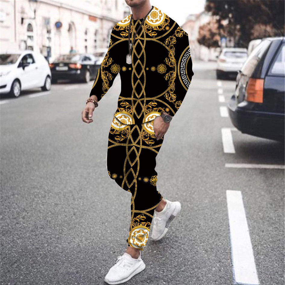 Men's T-Shirts Sets Luxury Vin - Vintage Fashion Outfits Men 评论和价格