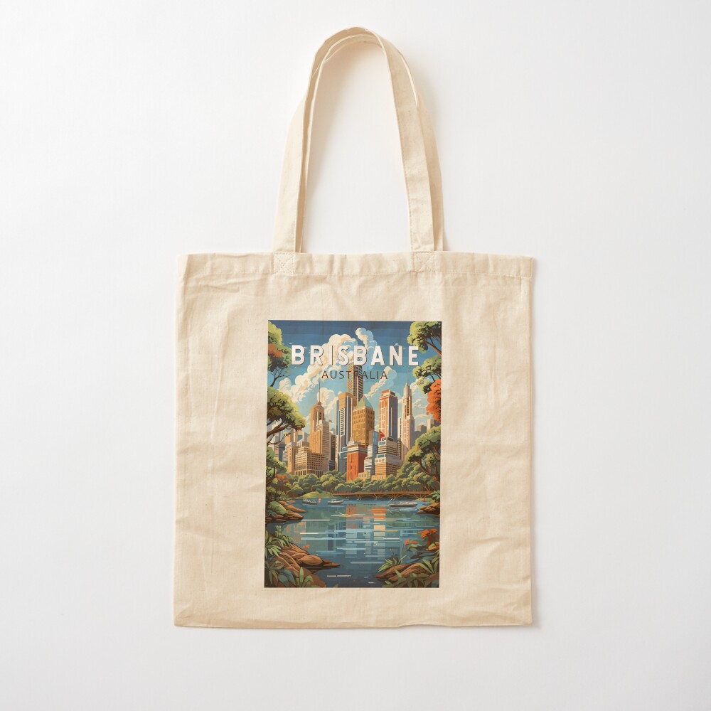 Brisbane Australia Travel Art  - Vintage Fashion Brisbane 评论和价格