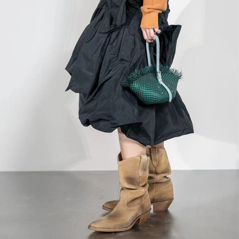 Fashion Vintage Boots Split To - Vintage Fashion Designer 评论和价格