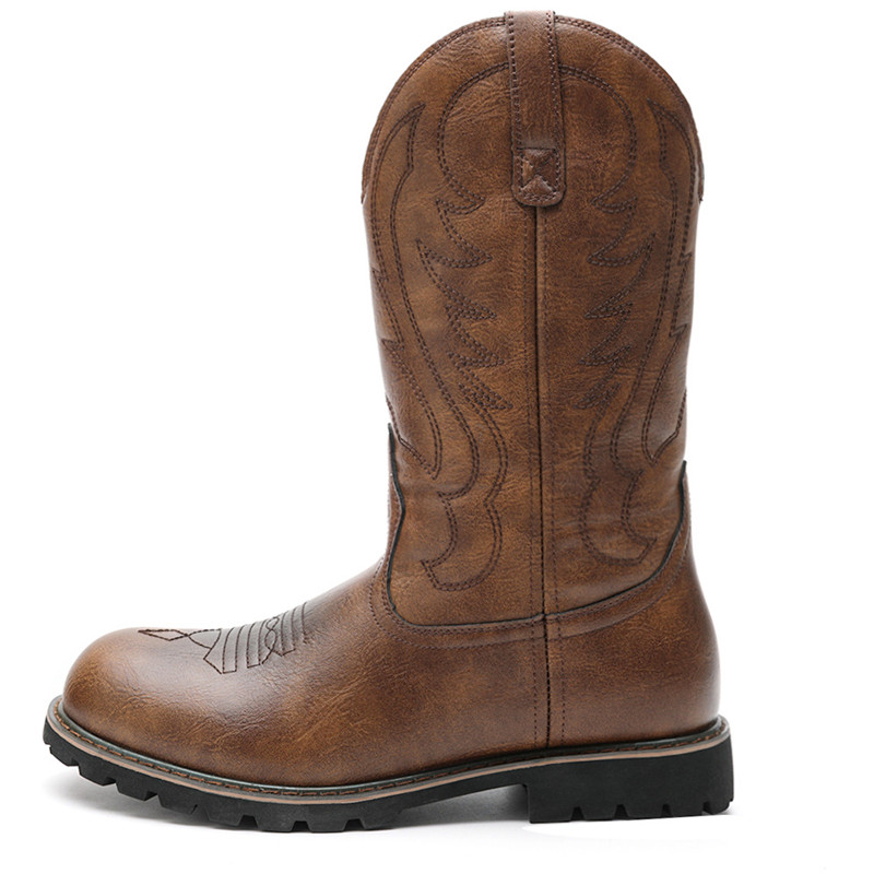 Large Size 48 Men's Boots Clas - Vintage Fashion Mens 评论和价格