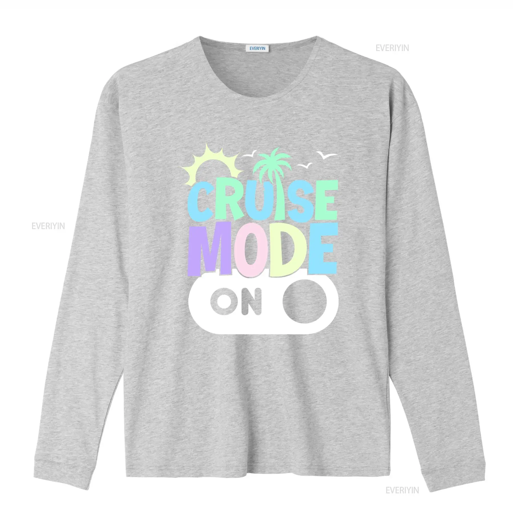 Cruise Mode On T Shirt Family  - Vintage Fashion Outfits Men 评论和价格