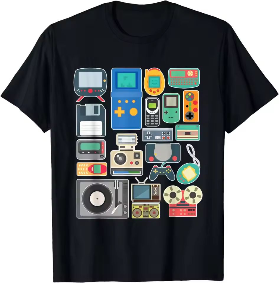 80s 90s Video Game Retro Vinta - Vintage Fashion Game 评论和价格