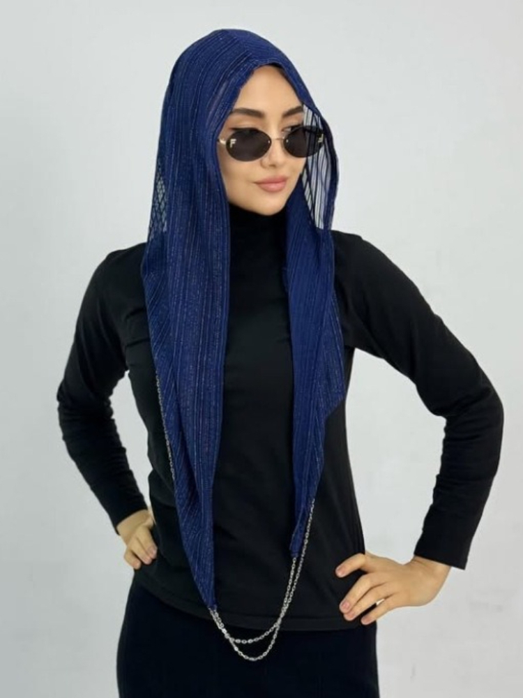 New Dubai Hood Hijab Pearl Lan - Vintage Fashion Hijab 评论和价格