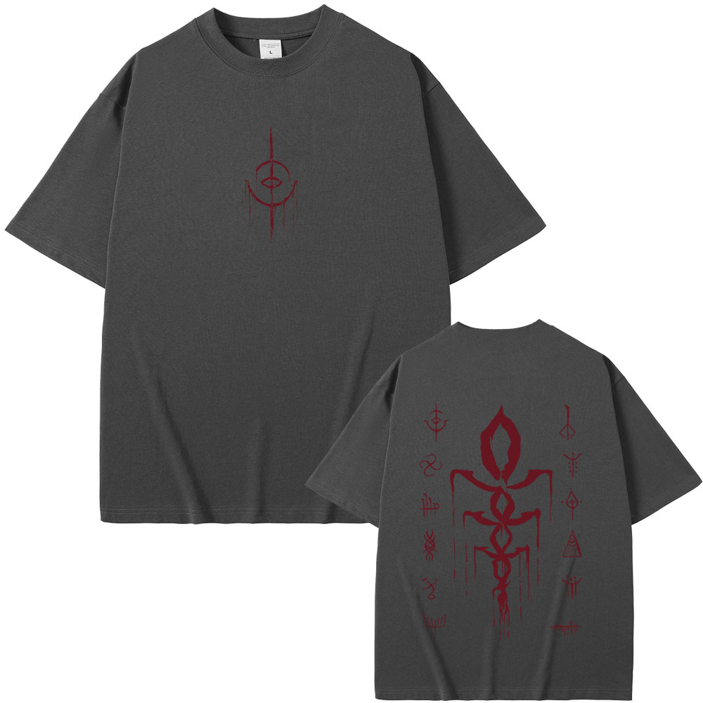Game Bloodborne Logo Print T-s - Vintage Fashion Game 评论和价格