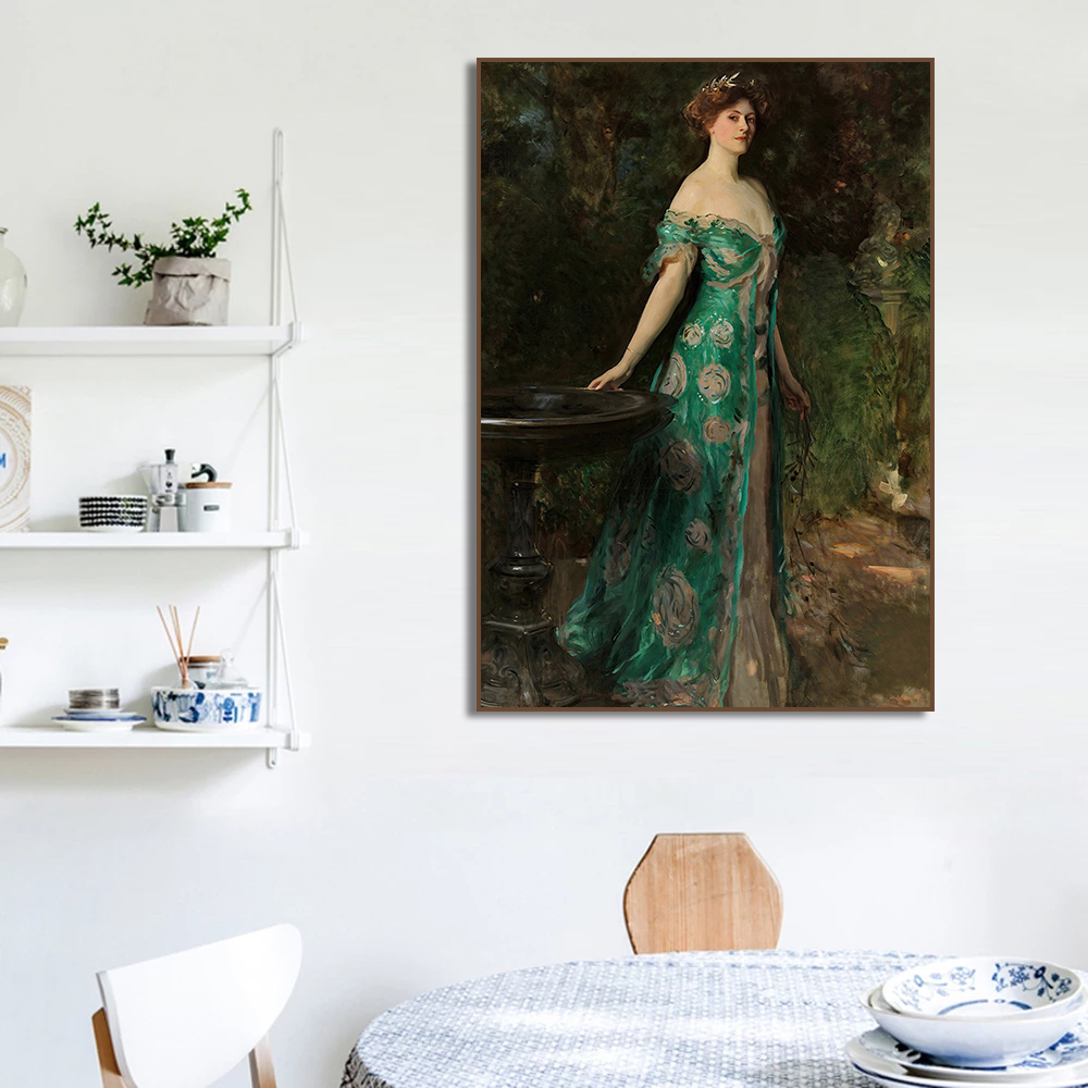 Renaissance Women Portrait Pos - Vintage Fashion Images 评论和价格