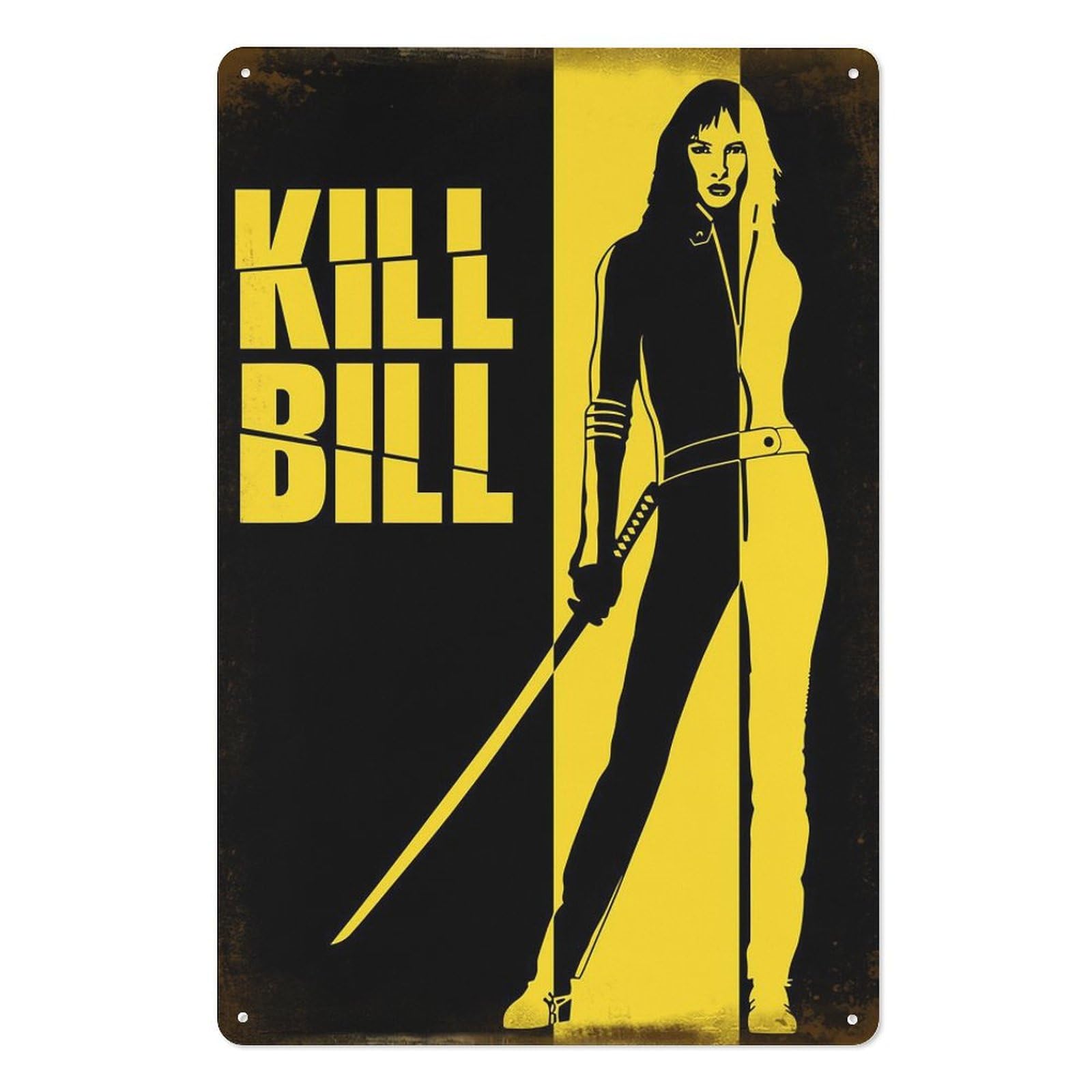 Kill Bill Movies Metal Tin Sig - Vintage Fashion Posters 评论和价格