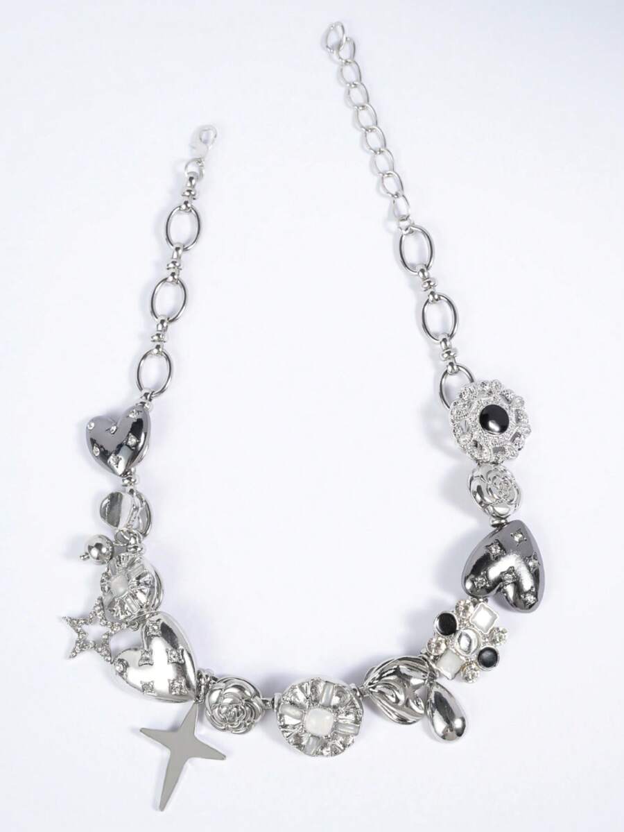 1pc Vintage Punk Rock Vibe Met - Vintage Vibes Fashion 评论和价格