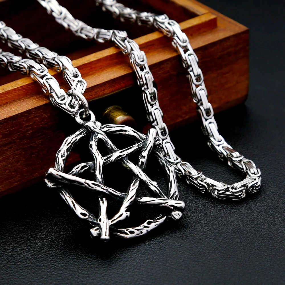 Vintage Gothic Twisted Branch  - Vintage Fashion Outfits Men 评论和价格