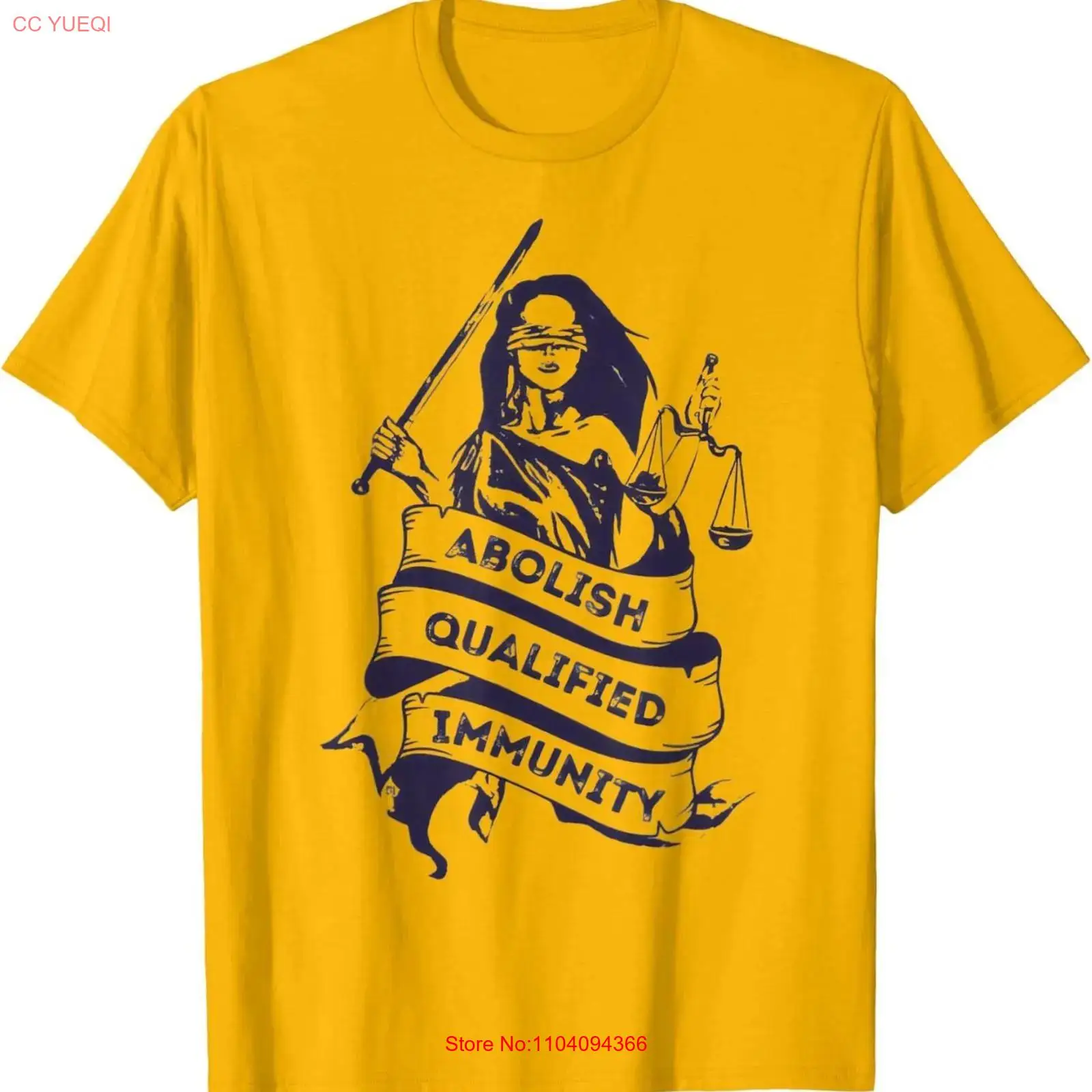 Abolish Qualified Immunity T S - Vintage Fashion Knitwear 评论和价格