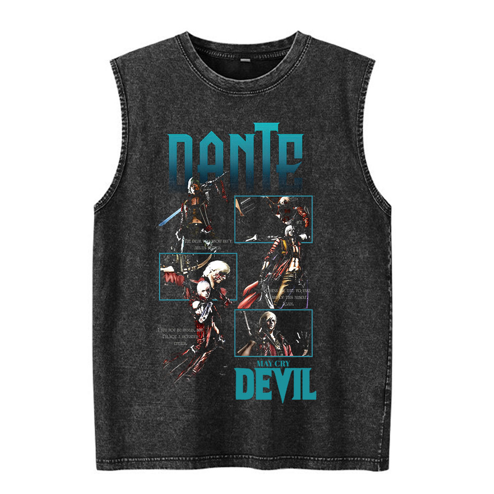 Vintage Washed GAME Devil May  - Vintage Fashion Game 评论和价格