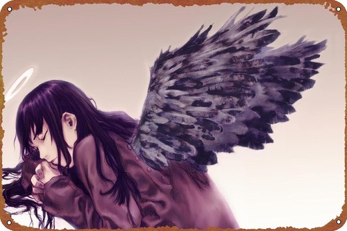 Haibane Renmei Anime Metal Tin - Vintage Fashion Posters 评论和价格