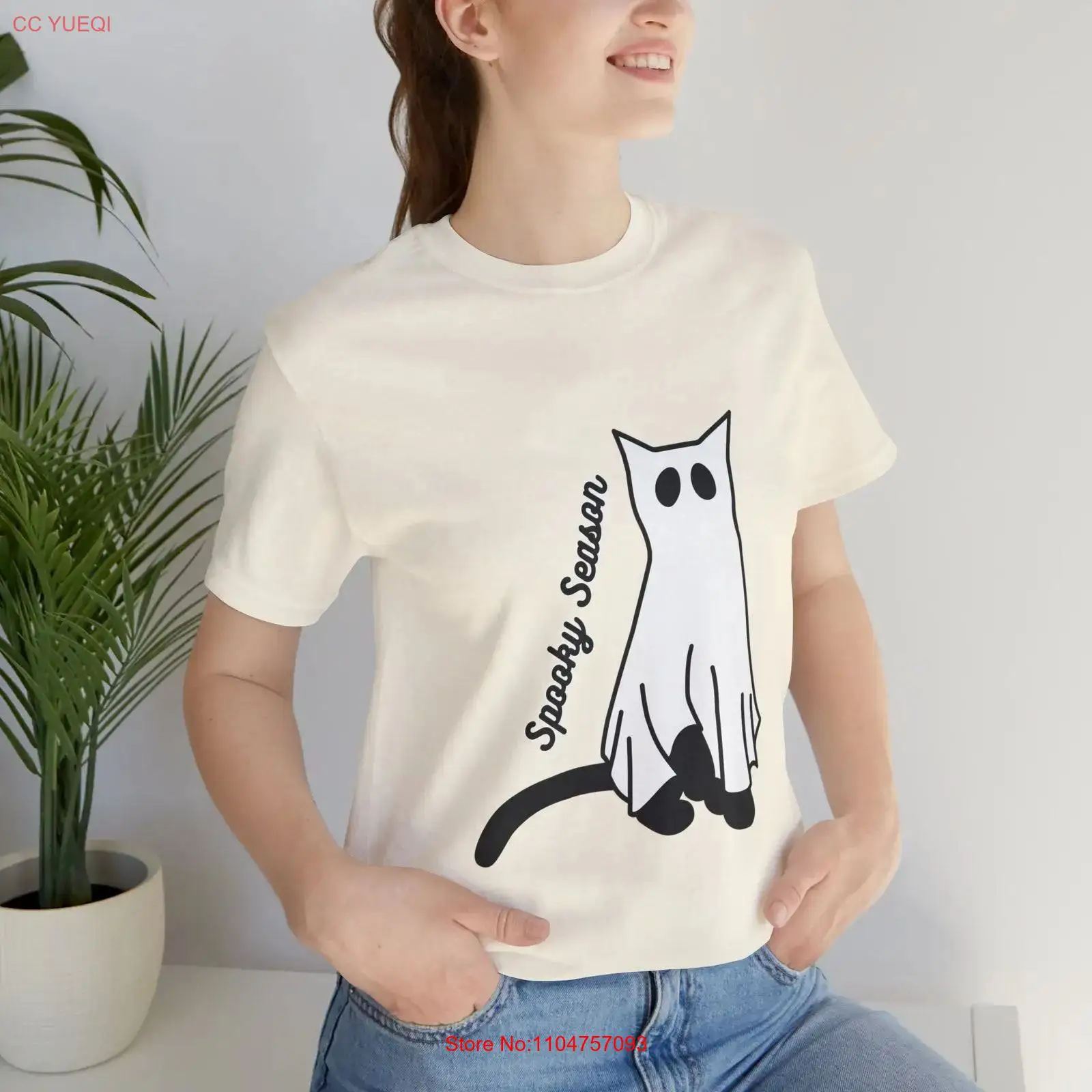 Halloween Spooky Season Cat Gh - Vintage Vibes Fashion 评论和价格