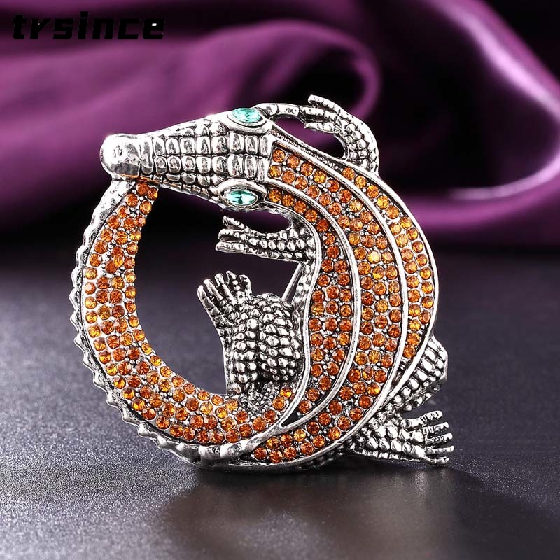 Fashion Men Brooch Pin Jewelry - Vintage Fashion Hijab 评论和价格