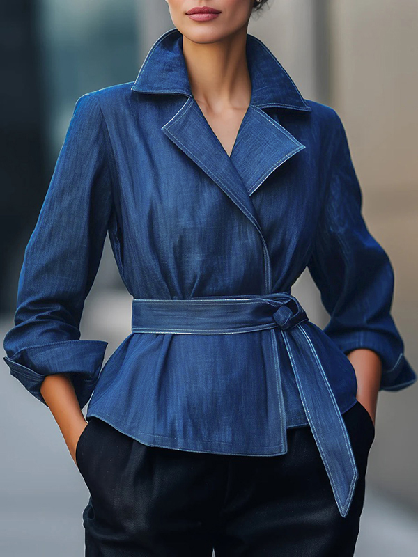 Fall Spring 2026 Fashion Denim - Vintage Fashion Women 评论和价格