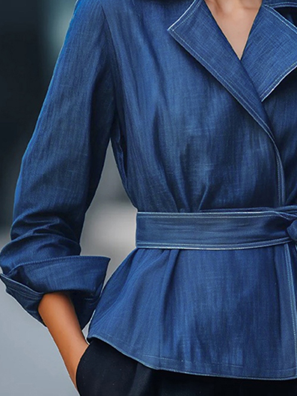 Fall Spring 2026 Fashion Denim - Vintage Fashion Women 评论和价格