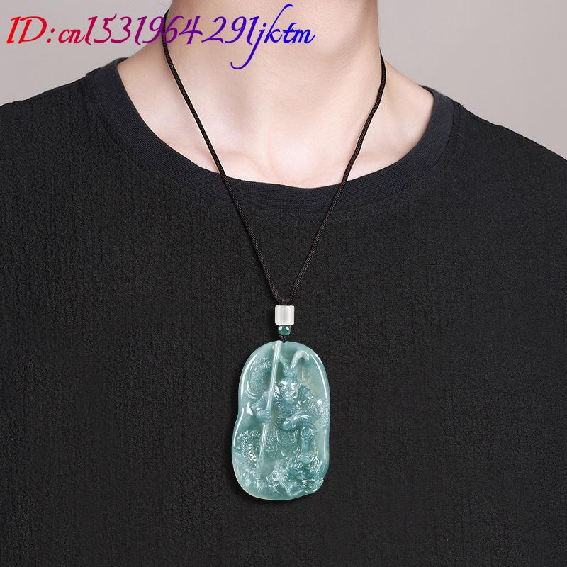 Burmese Jadeite Monkey King Pe - Vintage Fashion Women 评论和价格