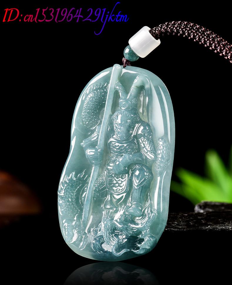 Burmese Jadeite Monkey King Pe - Vintage Fashion Women 评论和价格